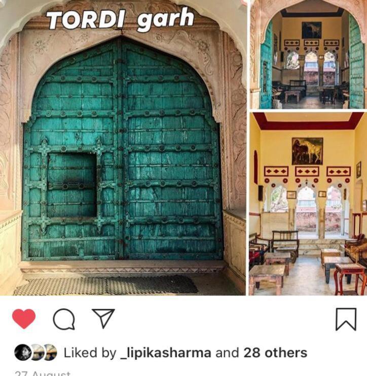 Tordi Garh Hotel Malpura  ภายนอก รูปภาพ